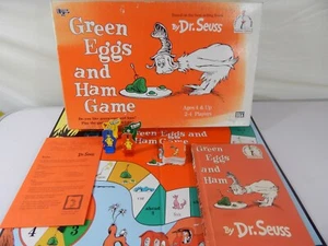 Vintage Green Eggs and Ham Game (1996) with Book Included Made in USA *Complete* - Picture 1 of 9
