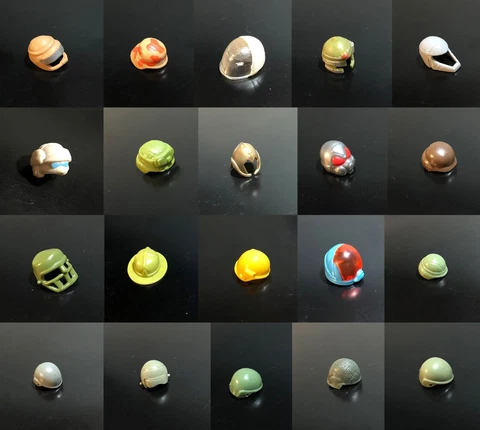 GI Joe 1982 to 1994 Helmets & Headgear - U Choose Cover