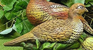 1218 Ring Neck Pheasant Hen Female Latex Fiberglass Production Mold Concrete - Picture 1 of 8