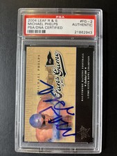 2004 leaf R&S Michael Phelps #FG-2 signed Rookie Card PSA/DNA Auto RC Autograph