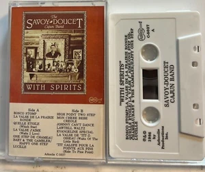 The Savoy-Doucet Cajun Band : With Spirits (Cassette Tape) *Rare* *Very Good* - Picture 1 of 2