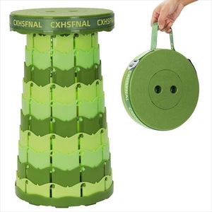 Upgraded Portable Foldable Stool,Folding Camp Stool,Lightweight Sturdy 400lbs... - Picture 1 of 7