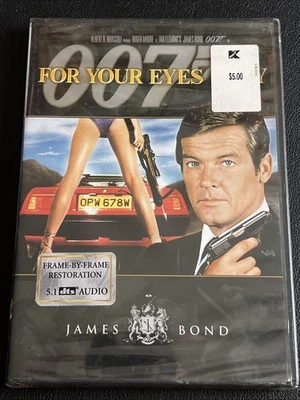 For Your Eyes Only (DVD, 1981) New/Sealed | B2G1FREE - Image 1 of 2