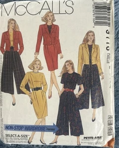 McCALL'S #6116 - LADIES SPLIT SKIRT - SKIRT - JACKET & TOP PATTERN Size 14-18 - Picture 1 of 2