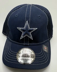 Dallas Cowboys New Era Toddler 39THIRTY Navy Flex Fitted Hat - OSFM NWT - Picture 1 of 2
