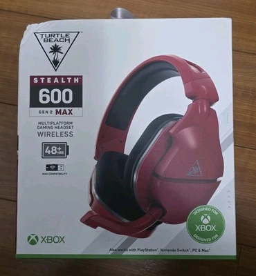 Turtle Beach Stealth 600 Gen 2 Max TBS-2368-01 Cuffie da gioco wireless - NUOVE!! - Immagine 1 di 4