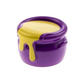1X Lego Duplo Honey Pot Purple Yellow Food Winnie Pooh Set 2993 2981 31282PB01