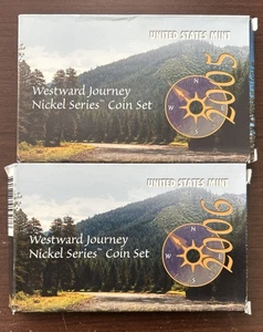 2005 to 2006 US Westward Journey Sets in Original Mint Packaging - 2 Total Sets - Picture 1 of 5