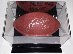 Custodia Walter Payton autografata ufficiale F/S Wilson Football Beckett BAS COA - Foto 1 di 5