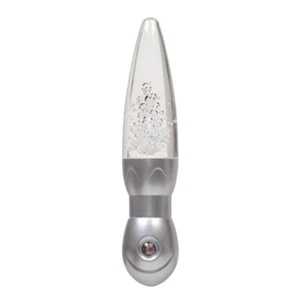 Globe Electric Designer Silver Automatic Plug-in Lava Lamp LED Night Light 120V - Picture 1 of 1