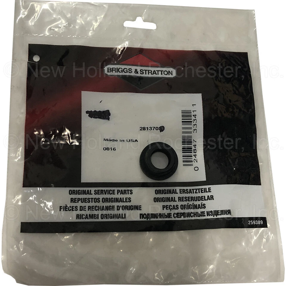 Briggs & Stratton Dipstick Seal Part # 281370