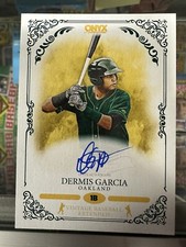 2022 Onyx Vintage Extended Auto Blue Ink #VA-DG Dermis Garcia /400 - Oakland