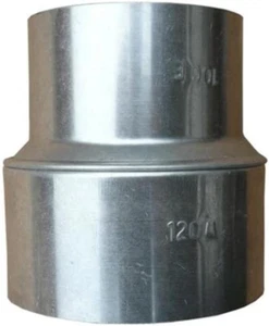 Kamino Flam Reduzierung 150 auf 120 mm – Edelstahl Rohradapter EN1856-2 - Bild 1 von 12