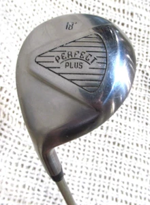 PERFECT PLUS 18*Deg Fairway Wood 42.5" LEFT-HANDED ~ Ladies Flex Graphite Shaft - Picture 1 of 9