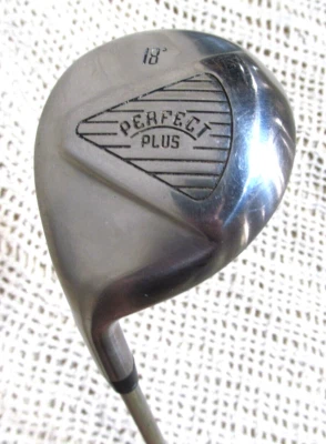 PERFECT PLUS 18*Deg Fairway Wood 42.5" LEFT-HANDED ~ Ladies Flex Graphite Shaft - Image 1 of 4