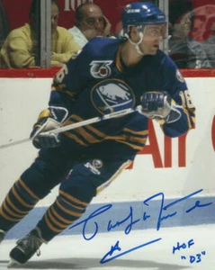 PAT LEFONTAINE SIGNED AUTOGRAPH 8x10 PHOTO - NEW YORK RANGERS STAR, 100 GREATEST - Picture 1 of 2