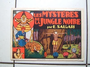 EDITION SAGE / L APPEL DE LA JUNGLE / NUM 10 / SALGARI / LES MYSTERES .... 1938 - Imagen 1 de 1