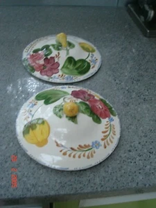 2 ERSATZTEILE BELLE FIORE TERRINE DECKEL TOP ZUSTAND - Bild 1 von 2