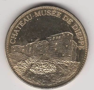 2008 COIN TOKEN MEDAILLE SOUVENIR A-B -- 76 200 N°1 CHÂTEAU-MUSEE DE DIEPPE - Picture 1 of 2