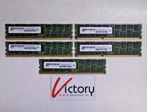 Used DATARAM 64316 Server RAM Memory | 8GB Lot of 5 (40GB Total) | PC3-10600R - Picture 1 of 5
