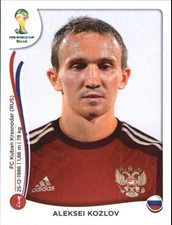 2014 Panini World Cup Stickers Soccer #610 Aleksei Kozlov