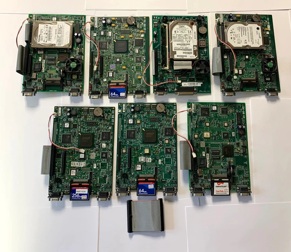 Lot of 7 Comdial DX-80/DX-120 Voice Mail Boards, 7270C, 7271C - Image 1 of 1