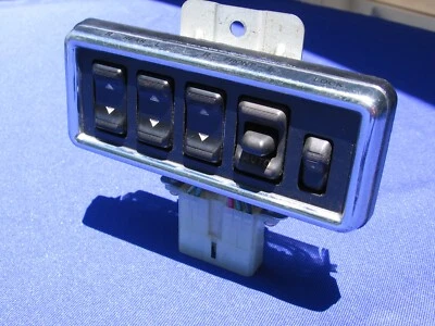 👉89 91 三菱 MONTERIO DRIVER 主电源窗门锁开关--4 门 — 第 1/4 张图片