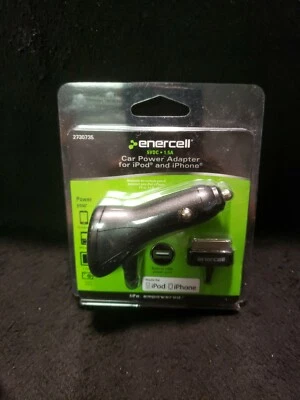 Adaptador de corriente universal Enercell para coche para iPod y iPhone con USB ~Nuevo~2730735 Foto 1 de 2