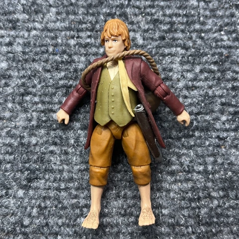 The Hobbit An Unexpected Journey Bilbo Baggins 3" Action Figure NLP 2012 Cover