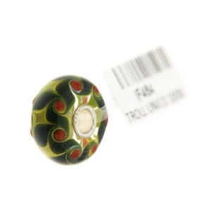 Trollbeads Unico in Vetro - OOAK Original Trollbeads Tonalità di verde Rif. UNIC - Foto 1 di 1