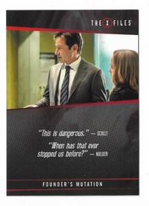 2018 Rittenhouse X-Files Seasons 10 & 11 The Quotable X-Files Q5