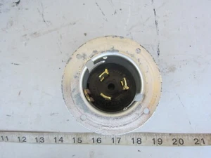 Leviton CS6375 50A 125/250V Locking Inlet Non-NEMA, New - Picture 1 of 2