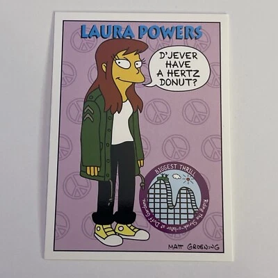 1994 Skybox The Simpsons Series II Characters Laura Powers Card #S6 - Image 1 of 2