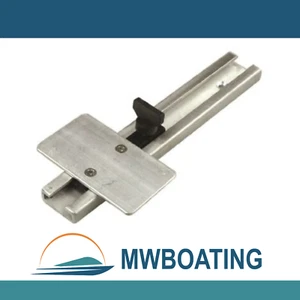 Small Transducer Bracket Flat Style Aluminium - 205mm x 32mm Mount Plate - Picture 1 of 3
