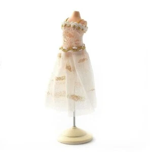 Maison de Poupées Décoré Robe sur Support Mannequin Miniature Reutter Shop - Photo 1/8