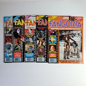 FANGORIA Magazine 6 - 10  ~ Vintage ~ OOP