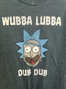 Camiseta RICK AND MORTY Adulto Natación Wubba Lubba Dub Dub Talla L - Imagen 1 de 3