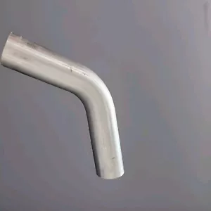 3" Stainless Steel Mandrel Bent 3 Inch Pipe 45 Degrees Bend Mandrel Bent Exhaust - Picture 1 of 3