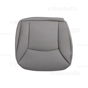 Fits Ford E150 E250 Econoline Van 02 to 08 Gray Driver Bottom Vinyl Seat Cover - Picture 1 of 7