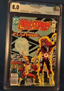 Fury of Firestorm #7 CGC 8,0 diciembre 1982 edición quiosco - Imagen 1 de 2