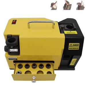 End Mill Grinder Sharpener Grinding Machine for ф4-ф14 End Mills w/6 Clamp 110V - Picture 1 of 24