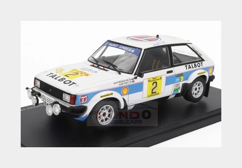1:24 Talbot Sunbeam Lotus #2 Win.Rally Codasur Argentina 1981 HACWRCFIACOLL528 - Immagine 1 di 2