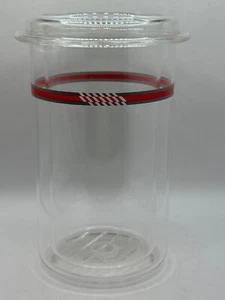 Vintage Italian Modern Acrylic Wine Cooler Ice Bucket Barware by Guzzini Italy - Picture 1 of 9