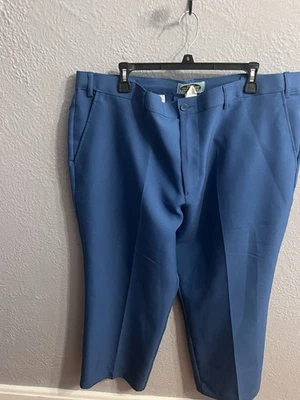 Habands Fit-Forever Mens Size 42XS Pants Blue Adjustable Waist - Image 1 of 4