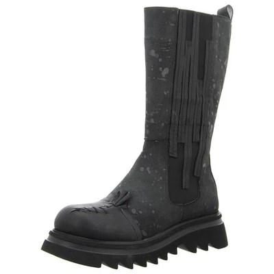 Papucei Schuhe Stiefel Perry blue buster black (blau) NEU blau