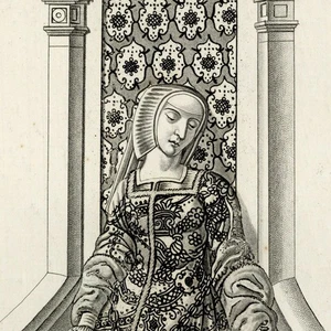 Louise de Savoie Duchesse Angoulême - Gravure originale Willemin XIXe - Picture 1 of 3