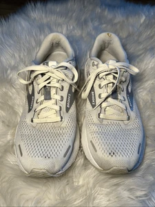 Brooks Adrenaline GTS 22 blanco y gris talla 8 - Imagen 1 de 6
