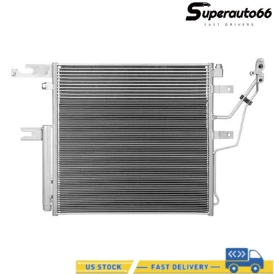 A/C Condenser For 2011-2014 Ram 2500 2011-2015 Ram 3500 6.7L with Receiver Drier Foto 1 de 4