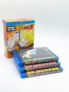 Dragon Ball Z Seasons 7-9 Blu-Ray Boxset Episodes 195-261 Seasons 07-09 No Seal - Imagen 1 de 24