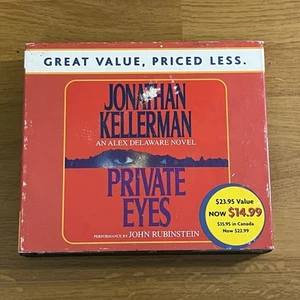 Jonathan Kellerman, Private Eyes, Alex Delaware, AUDIOBOOK, 3 CDs — - Picture 1 of 2